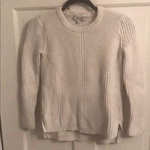 White Madewell sweater XS